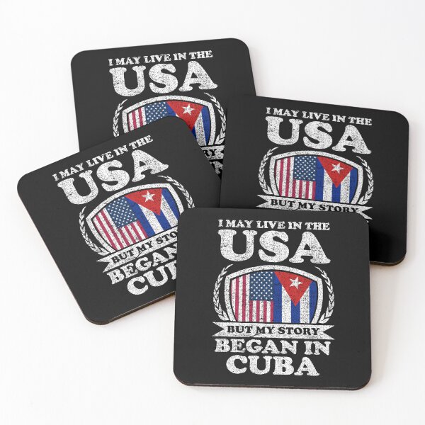 Item preview, I May Live In USA But My Story Began In Cuba  designed and sold by GabbyKash.