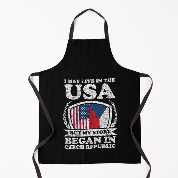 Item preview, I May Live In USA But My Story Began In Czech Republic designed and sold by GabbyKash.