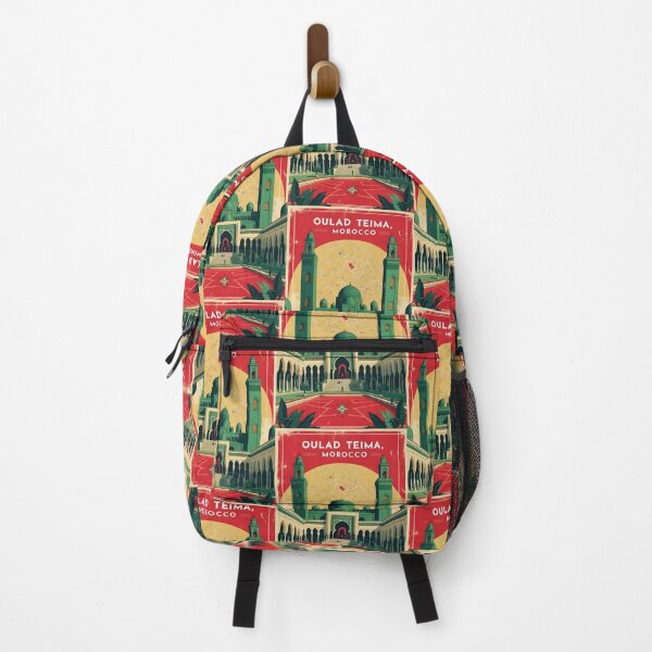 Item preview, Oulad Teima Morocco Retro Vintage Travel Design designed and sold by TravelersGems.