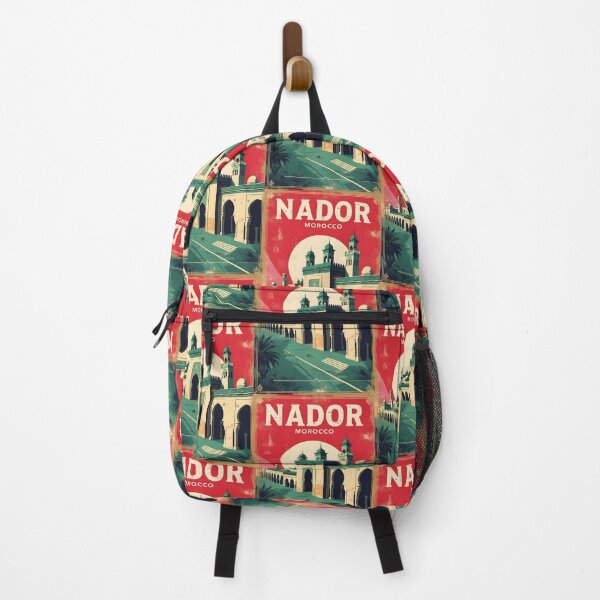 Item preview, Nador Morocco Retro Vintage Travel Design designed and sold by TravelersGems.