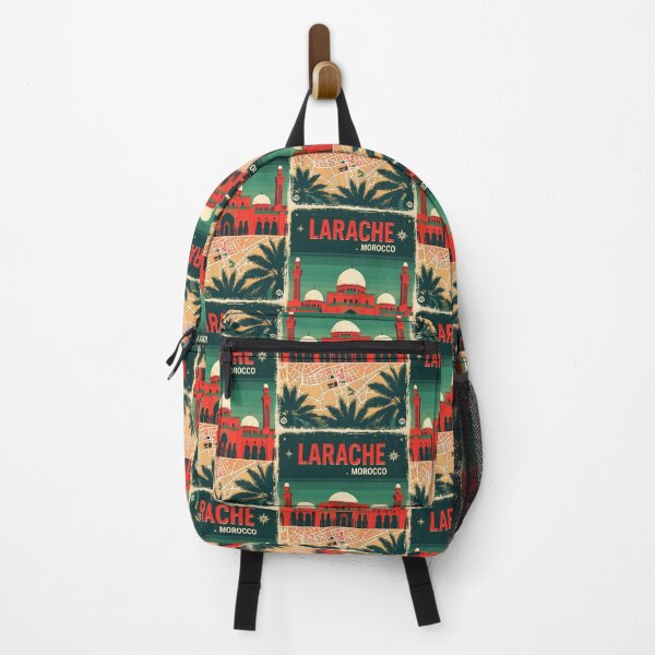 Item preview, Larache Morocco Retro Vintage Travel Design designed and sold by TravelersGems.