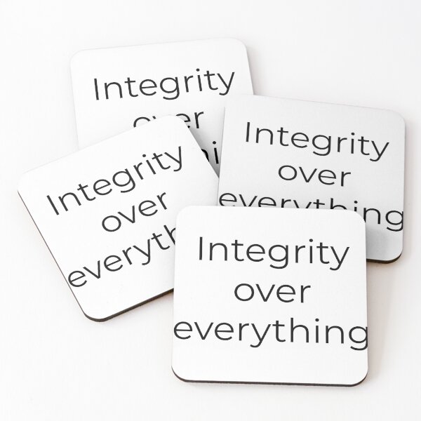 Item preview, Integrity over everything – Mock Trial Courtroom Confidence Design designed and sold by Creations by lyne.