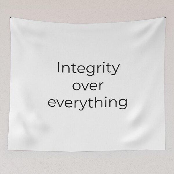 Item preview, Integrity over everything – Mock Trial Courtroom Confidence Design designed and sold by Creations by lyne.