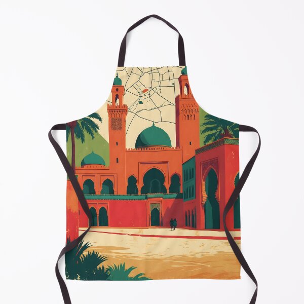 Item preview, Lahraouyine Morocco Retro Vintage Travel Design designed and sold by TravelersGems.