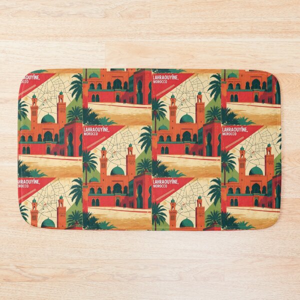 Item preview, Lahraouyine Morocco Retro Vintage Travel Design designed and sold by TravelersGems.