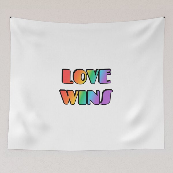 Item preview, Love Wins Rainbow   designed and sold by Inspirationmotivation.