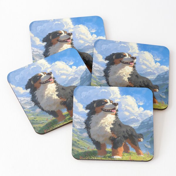 Item preview, Bernese Mountain Dog Design designed and sold by NicolasGlowArt.