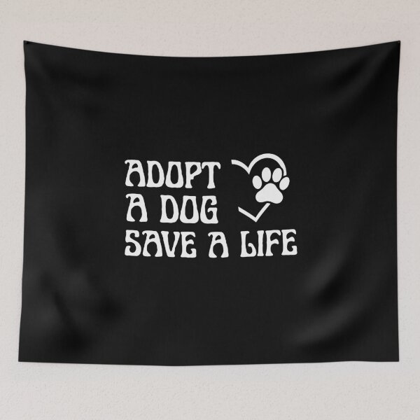 Item preview, Adopt A Dog Save A Life - Heart Paw Rescue Advocate designed and sold by paws-peaks-adv.