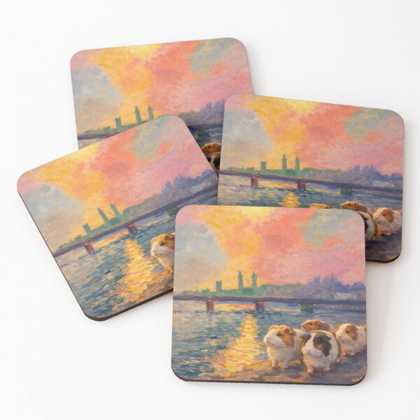 Item preview, Guinea Pigs at Charing Cross Bridge (After Derain) designed and sold by gandolfwizard.