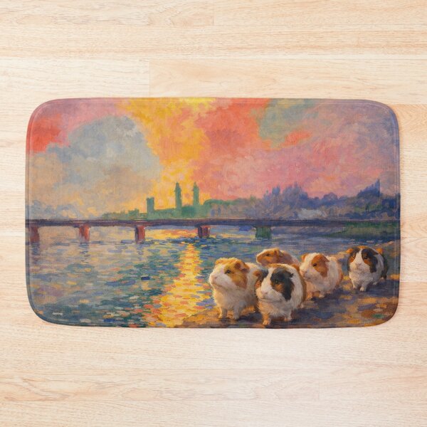 Item preview, Guinea Pigs at Charing Cross Bridge (After Derain) designed and sold by gandolfwizard.