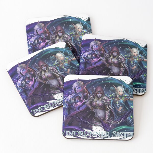 Item preview, Windrunner Sisters: Alleria, Sylvanas, and Vereesa Elven Legacy designed and sold by InspirAI.