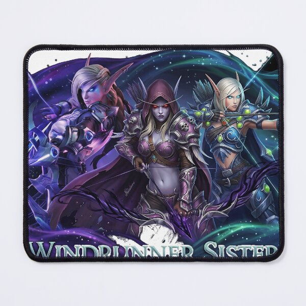 Item preview, Windrunner Sisters: Alleria, Sylvanas, and Vereesa Elven Legacy designed and sold by InspirAI.