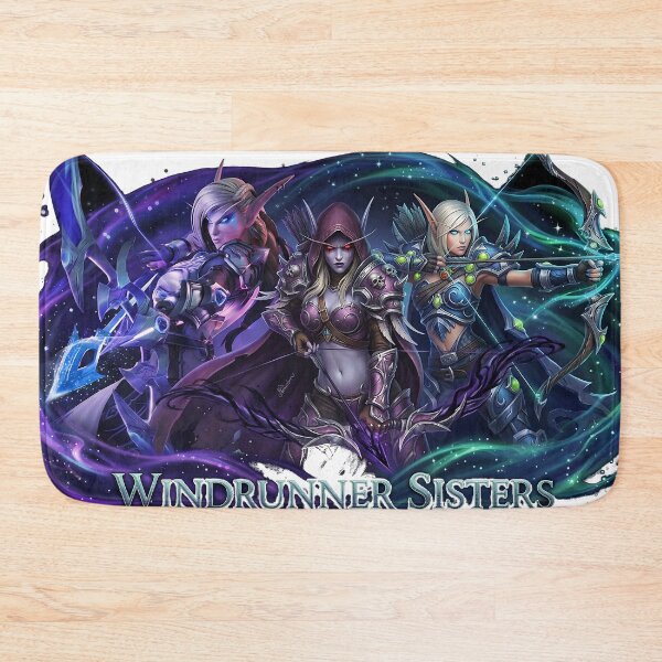Item preview, Windrunner Sisters: Alleria, Sylvanas, and Vereesa Elven Legacy designed and sold by InspirAI.