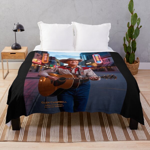 Item preview, GLEN CAMPBELL - Wall Art - American Musician and Actor 1936-2017 designed and sold by DBM Photo Art 1.