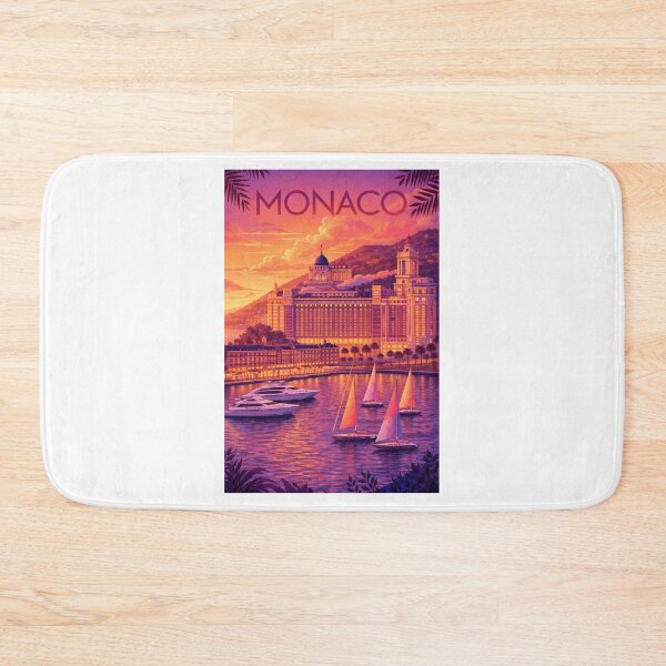 Item preview, Sunset in Monaco  designed and sold by ArtQueen777.