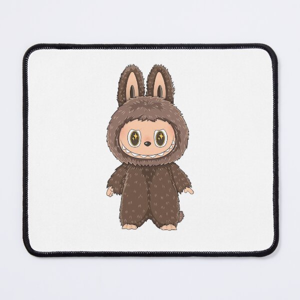 Item preview, Brown Labubu monster stickers designed and sold by StayFlow.