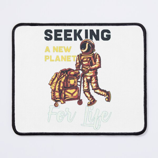 Item preview, Seeking a New Planet For Life Space Exploration Sci-Fi Design designed and sold by The Curated Palett.