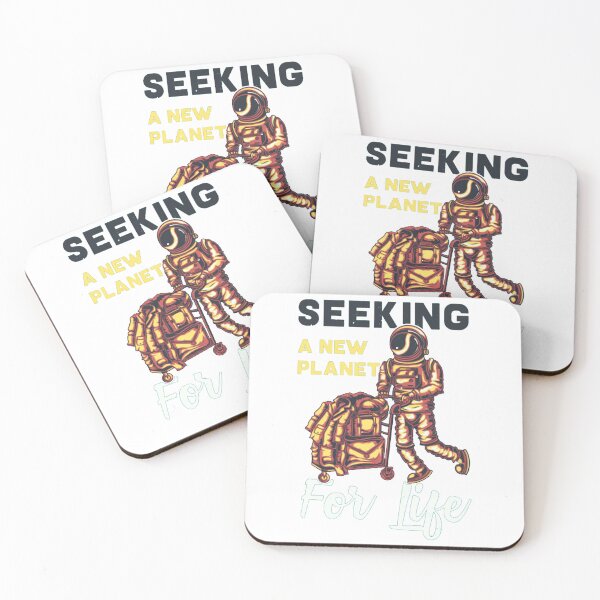 Item preview, Seeking a New Planet For Life Space Exploration Sci-Fi Design designed and sold by The Curated Palett.