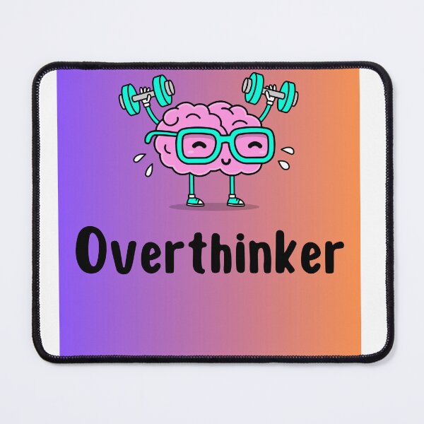 Item preview, Overthinker – Anxiety Awareness – Mental Health Design designed and sold by victorugbesales.