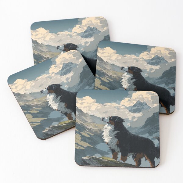 Item preview, Bernese Dog Wall Art designed and sold by NicolasGlowArt.