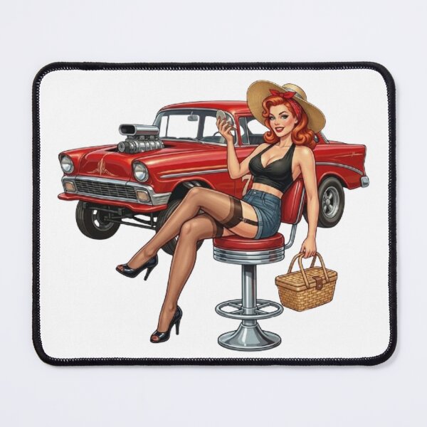 Item preview, "Retro Glamour: Charm and Audacity of Pin-Ups” designed and sold by CHRIST5000.
