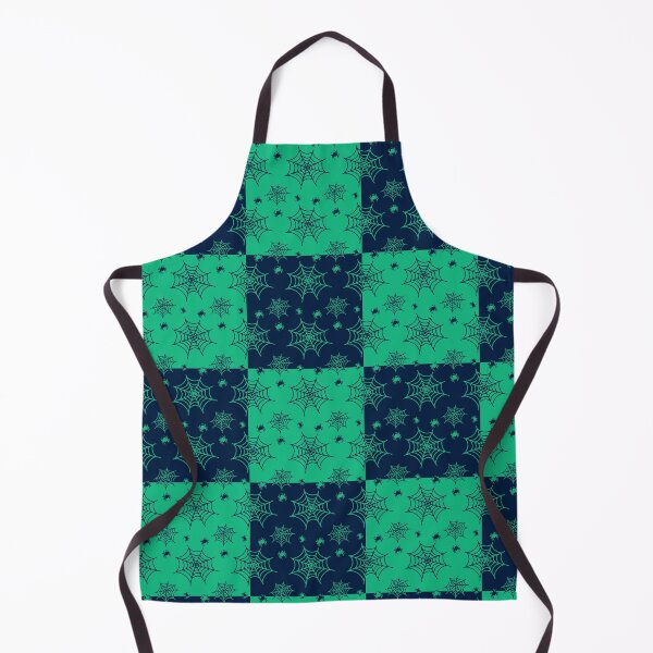 Item preview, Dark blue and forest green interchange web pattern designed and sold by serenebookworm.