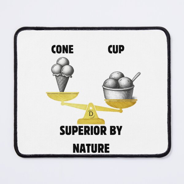 Item preview, Funny Gelato Debate: Team Cup is Superior By Nature - Italian Dilemma designed and sold by TheItaliandilemma.