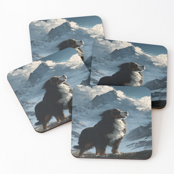 Item preview, Bernese Mountain Dog designed and sold by NicolasGlowArt.
