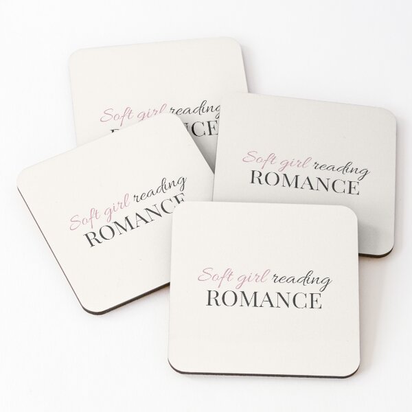 Item preview, Soft Girl Reading Romance - Booktok x Romance Reader Aesthetic designed and sold by Inkbound Co.