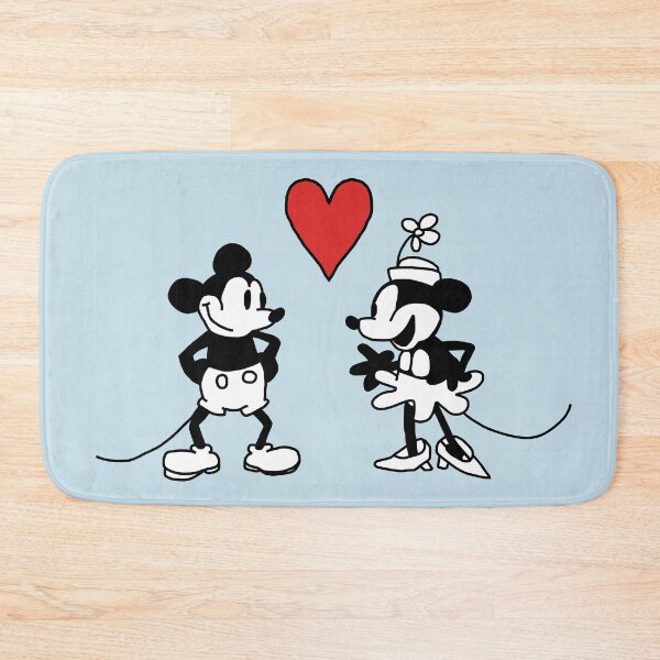 Item preview, Steamboat Willie Cute Boy and Girl Mouse in Love designed and sold by ellenhenry.