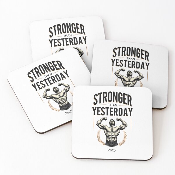 Item preview, Muscle - stronger than yesterday designed and sold by KLERIKSTORE.