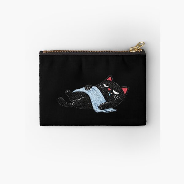 Item preview, Lazy bed rot black cat design funny tired weekend mood meme designed and sold by ColorSplash123.