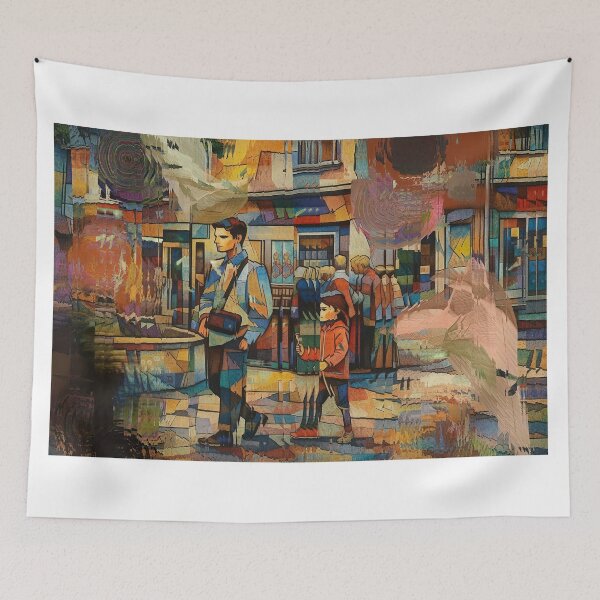 Item preview, Dad And Son / Wallpaper designed and sold by drozdovs16.