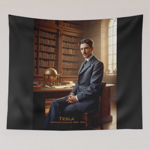 Item preview, TESLA - Wall Art - American Inventor 1856 to 1943 designed and sold by DBM Photo Art 1.