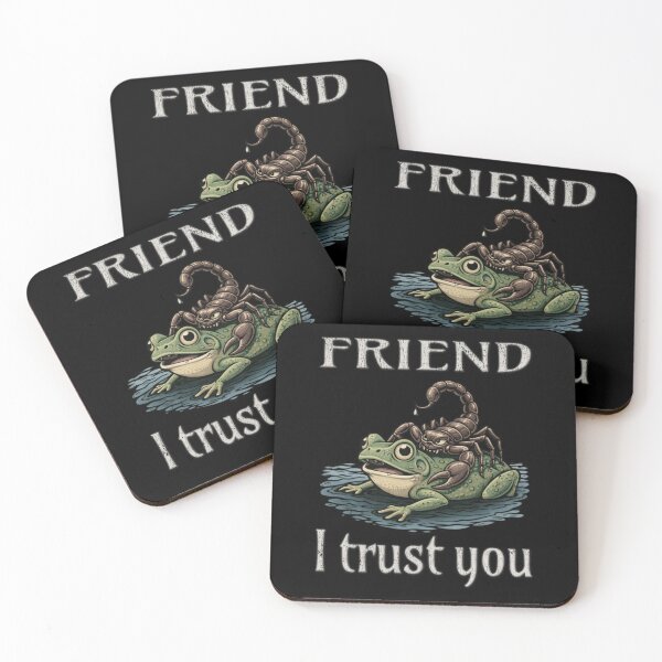 Item preview,  Scorpion and Frog - Friend, I Trust You  designed and sold by RonnyMilleo.