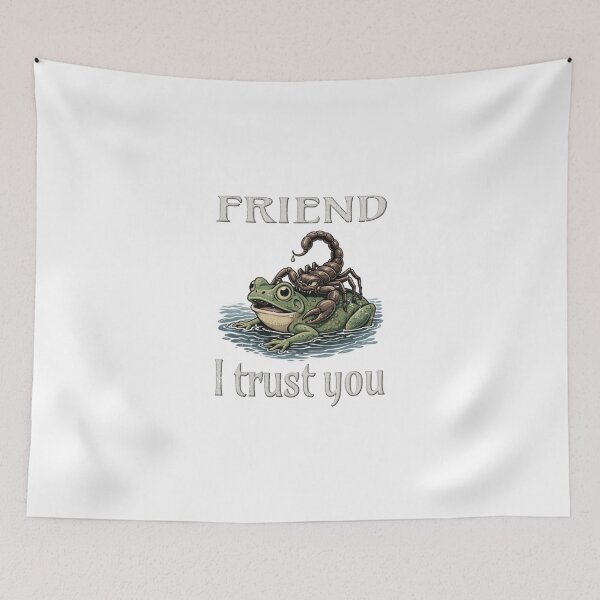 Item preview,  Scorpion and Frog - Friend, I Trust You  designed and sold by RonnyMilleo.