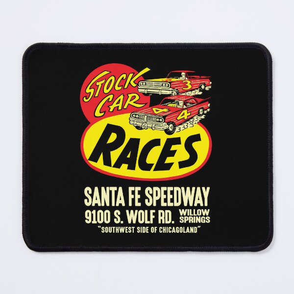 Item preview, Stock Car races - Santa Fe Speedway, Willow Springs. designed and sold by retropetrol.