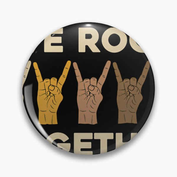 Item preview, We Rock Together - Unity In Diversity T-Shirt designed and sold by ebraretukaq.
