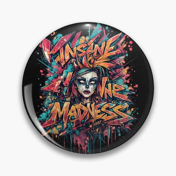 Item preview, Insane Madness Graffiti designed and sold by HubiUrbanStudio.