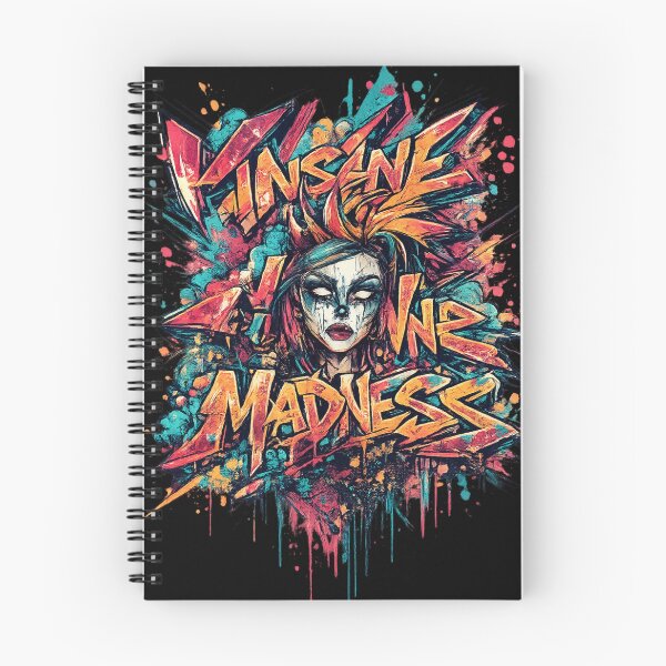 Item preview, Insane Madness Graffiti designed and sold by HubiUrbanStudio.