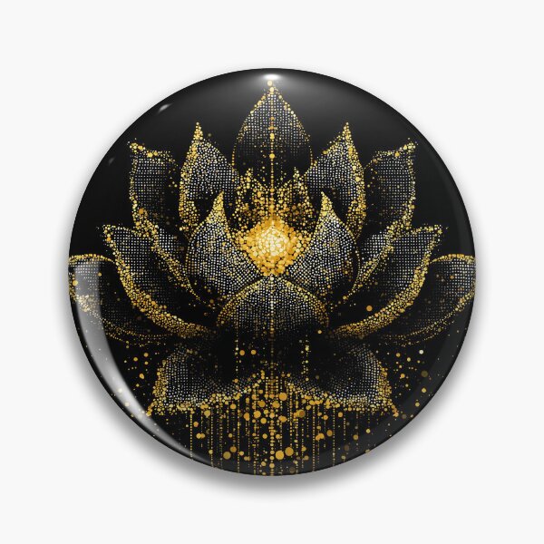 Aperçu de l'œuvre Fleur de lotus scintillante créée et vendue par ClubVacay.