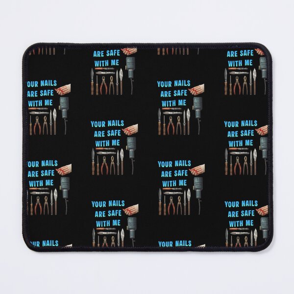 Item preview, your nails are safe with me designed and sold by mama-creative.