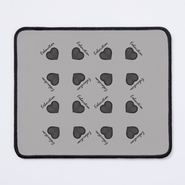 Item preview, Hearts of Stone pattern with the caption "Exhaustion" designed and sold by Cherevan.