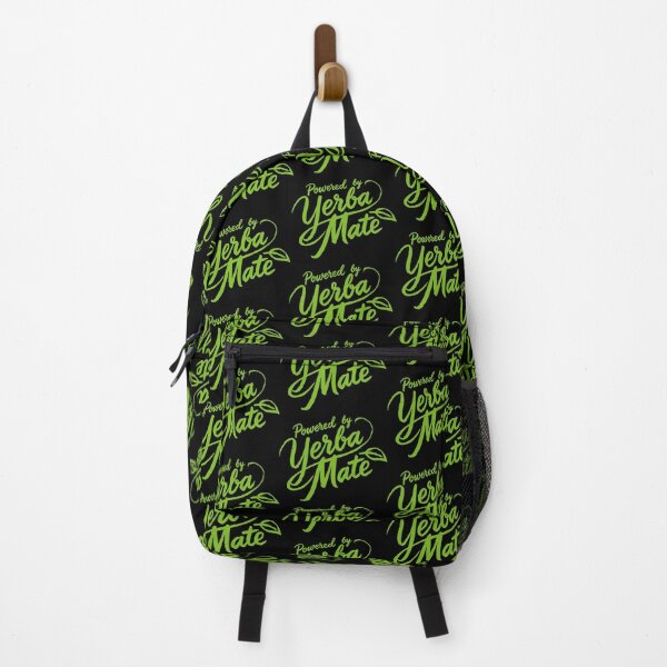 Item preview, Powered by Yerba Mate - Retro Green Script Typography designed and sold by artworkathome.