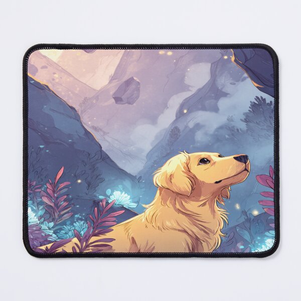 Item preview, Magic Golden Retriever designed and sold by NicolasGlowArt.
