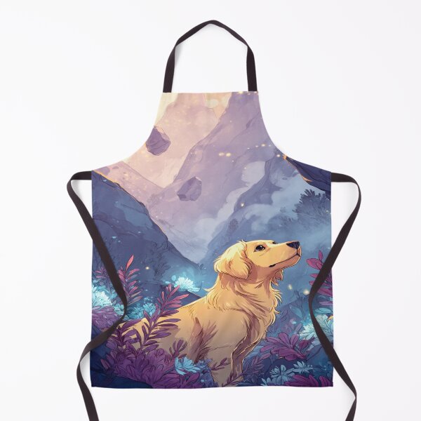 Item preview, Magic Golden Retriever designed and sold by NicolasGlowArt.