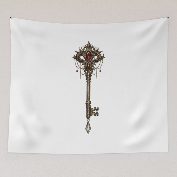 Item preview, Antique Gothic ornamental key designed and sold by CrisC00l.
