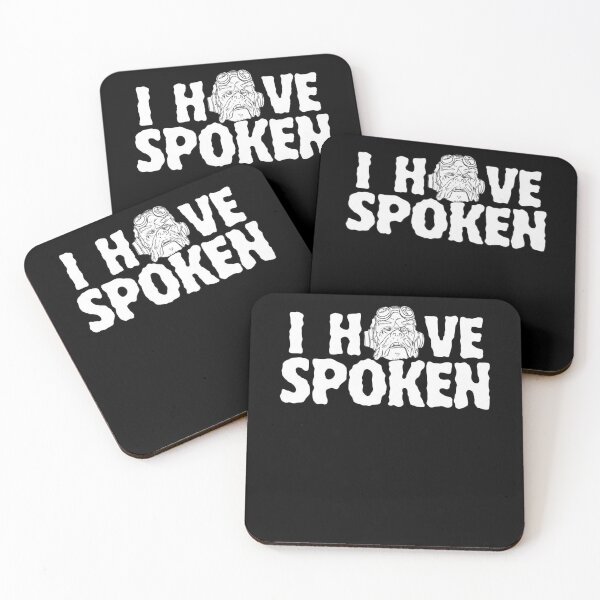 Item preview, I have spoken - text design designed and sold by aliomarup.