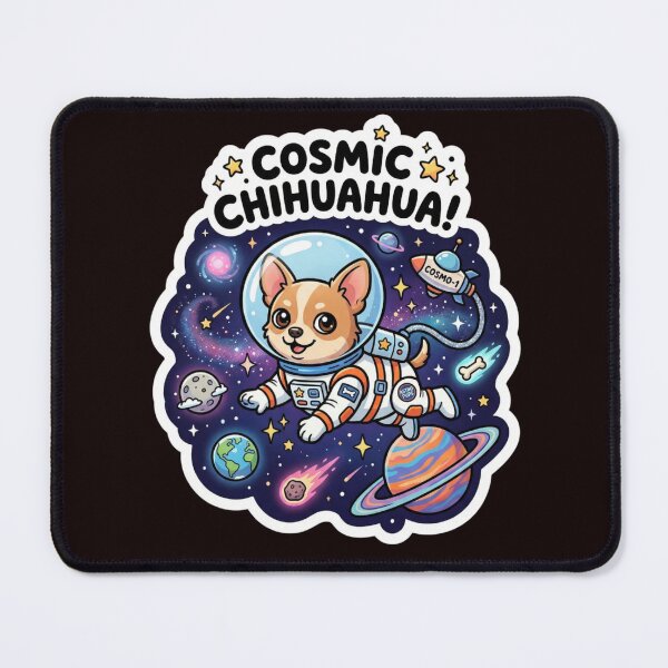 Item preview, Cosmic Chihuahua Astronaut Space Adventure designed and sold by Iuqiune.