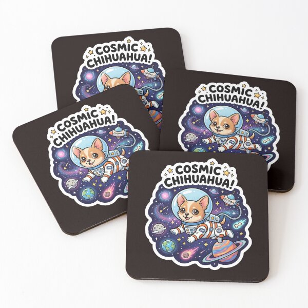 Item preview, Cosmic Chihuahua Astronaut Space Adventure designed and sold by Iuqiune.